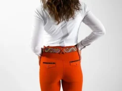 New Pantalon Alpha Terracotta - - Élastique et chic Femme Tenue D'Équitation Femme·Pantalons Femme