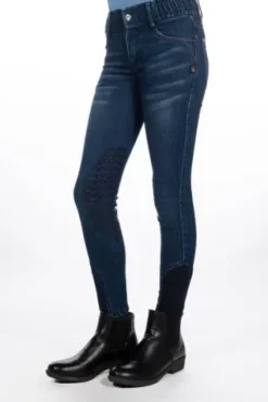 Pantalon aymee denim Enfant Tenue D'Équitation Enfant·Pantalons Enfant