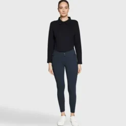 Hot Pantalon Capucine FW25 - - Taille haute, floral Femme La Cavalière En Concours|La Femme En Concours