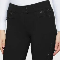 Hot Pantalon Capucine FW25 - - Taille haute, floral Femme La Cavalière En Concours|La Femme En Concours