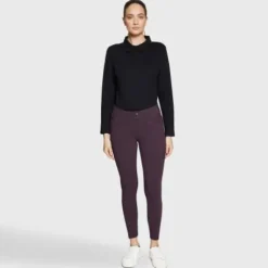Hot Pantalon Capucine FW25 - - Taille haute, floral Femme La Cavalière En Concours|La Femme En Concours