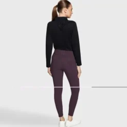 Hot Pantalon Capucine FW25 - - Taille haute, floral Femme La Cavalière En Concours|La Femme En Concours