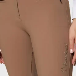 Sale Pantalon Claranova Crystal Fabric Full Grip Aw24 Femme Tenue D'Équitation Femme·Pantalons Femme
