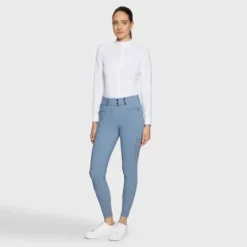 Sale Pantalon Claranova Crystal Fabric Full Grip Aw24 Femme Tenue D'Équitation Femme·Pantalons Femme