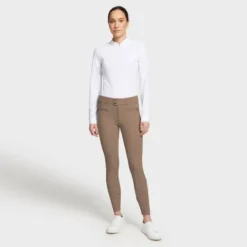Sale Pantalon Claranova Crystal Fabric Full Grip Aw24 Femme Tenue D'Équitation Femme·Pantalons Femme