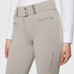 Outlet Pantalon Claranova Full Grip AW25 - - Taille haute Femme Tenue D'Équitation Femme·Pantalons Femme
