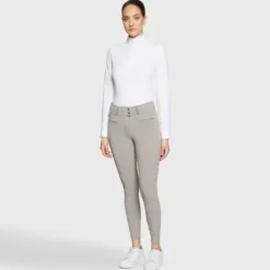 Outlet Pantalon Claranova Full Grip AW25 - - Taille haute Femme Tenue D'Équitation Femme·Pantalons Femme