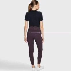 Outlet Pantalon Claranova Full Grip AW25 - - Taille haute Femme Tenue D'Équitation Femme·Pantalons Femme