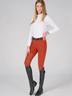 New Pantalon COBLENZA grip genoux taille haute - Femme Tenue D'Équitation Femme·Leggings D'équitation