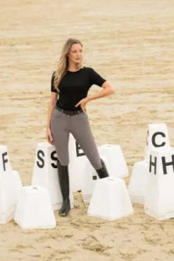 Pantalon d'équitation Ceelina Full grip taille haute - Femme Tenue D'Équitation Femme·Pantalons Femme