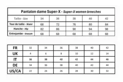 Best Pantalon d'équitation dame - Super X - Jump'in Femme La Cavalière En Concours|La Femme En Concours