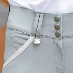 Best Pantalon d'équitation dame Sofia vert - Jump'In - SOFT TEX Femme Tenue D'Équitation Femme·Pantalons Femme