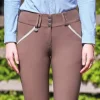 Best Pantalon d'équitation dame Sofia Grège - Jump'In - Tissu SOFT TEX Femme Tenue D'Équitation Femme·Pantalons Femme