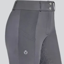 New Pantalon d'équitation Dressage Full Grip Anthracite - Femme Tenue D'Équitation Femme·Pantalons Femme