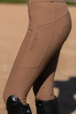 Clearance Pantalon d'équitation Dressage Elite Champagne - Femme Tenue D'Équitation Femme·Pantalons Femme