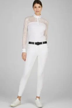 Discount Pantalon d'équitation Laure FFL Full Grip taille haute - Femme La Cavalière En Concours|La Femme En Concours