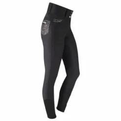 Online Pantalon d'équitation taille haute Full Grip Elegance - Femme Tenue D'Équitation Femme·Pantalons Femme