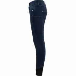 Discount Pantalon Eevolv Florence Blue Denim Enfant Tenue D'Équitation Enfant·Pantalons Enfant