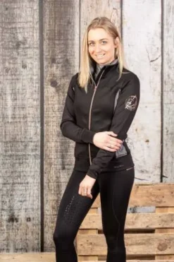 Pantalon Equitights Denici Cavalli Rosegold Full Grip - Harry's Horse Femme Tenue D'Équitation Femme·Leggings D'équitation