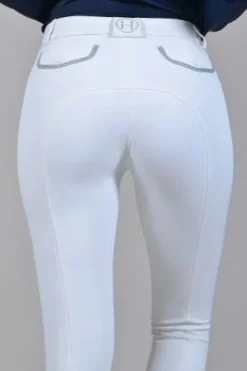 Clearance Pantalon Jaltika Blanc Fix System Grip Femme Tenue D'Équitation Femme·Pantalons Femme