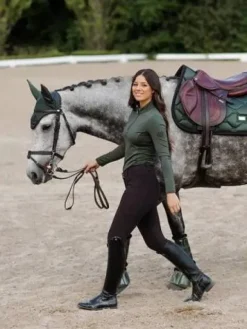 Pantalon Knee Grip Elite Black jump - Femme Tenue D'Équitation Femme·Pantalons Femme