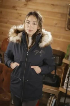 Parka mi-longue Steppy - Penelope Collection Femme Tenue D'Équitation Femme·Parka, Blouson, Doudoune