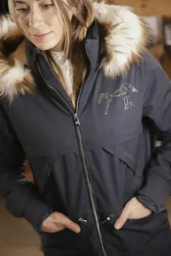Parka mi-longue Steppy - Penelope Collection Femme Tenue D'Équitation Femme·Parka, Blouson, Doudoune