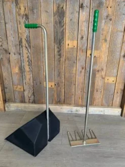 Outlet Pelle et râteau à crottins sellerie - Ultra résistant Entretien De L'Écurie·Ramasse Crottins