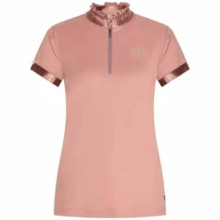 New Polo Anna col froufrou - Femme Tenue D'Équitation Femme·Polos Et Chemises