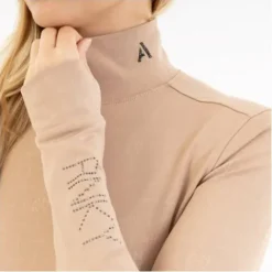 Hot Polo col haut AW25 - - Respirant et stretch Femme Tenue D'Équitation Femme·Polos Et Chemises