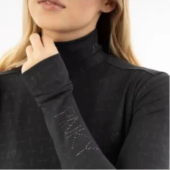 Hot Polo col haut AW25 - - Respirant et stretch Femme Tenue D'Équitation Femme·Polos Et Chemises