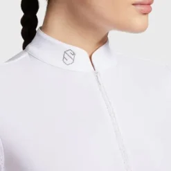 Clearance Polo concours Aloise Air manches courtes ss24 Femme La Cavalière En Concours|La Femme En Concours