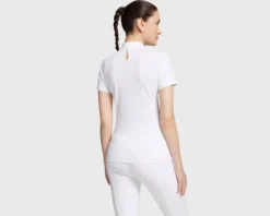 Clearance Polo concours Aloise Air manches courtes ss24 Femme La Cavalière En Concours|La Femme En Concours