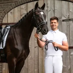 Hot Polo concours Berno homme - - tissu technique léger Homme Le Cavalier En Concours|L'Homme En Concours