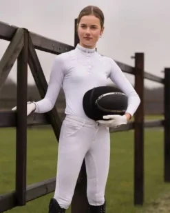 Polo concours dame fenna Femme La Cavalière En Concours|La Femme En Concours