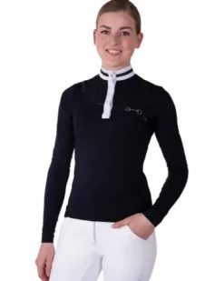 Polo concours dame fenna Femme La Cavalière En Concours|La Femme En Concours