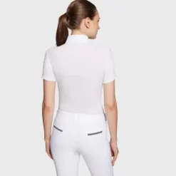 Hot Polo Concours Manches Courtes Carlotta SS25 Femme La Cavalière En Concours|La Femme En Concours