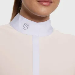 Best Polo Concours Manches Courtes Julia Spring Flower SS25 Femme La Cavalière En Concours|La Femme En Concours