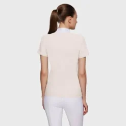 Best Polo Concours Manches Courtes Julia Spring Flower SS25 Femme La Cavalière En Concours|La Femme En Concours