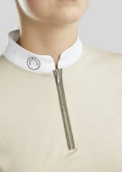 Sale Polo concours manches courtes Mogloria Femme La Cavalière En Concours|La Femme En Concours