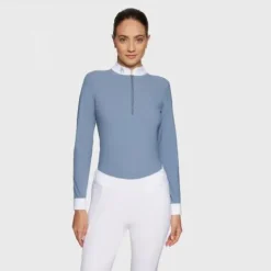 Outlet Polo concours manches longues Aloise AW24 Femme La Cavalière En Concours|La Femme En Concours