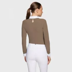 Outlet Polo concours manches longues Aloise AW24 Femme La Cavalière En Concours|La Femme En Concours