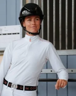 Discount Polo concours manches longues Victor - - Confort technique Femme La Cavalière En Concours|La Femme En Concours