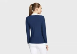 New Polo concours Ysee manches longues ss24 Femme La Cavalière En Concours|La Femme En Concours