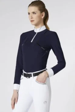 Discount Polo de competition Mereta Shirt - Femme La Cavalière En Concours|La Femme En Concours