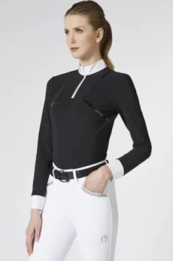 Discount Polo de competition Mereta Shirt - Femme La Cavalière En Concours|La Femme En Concours