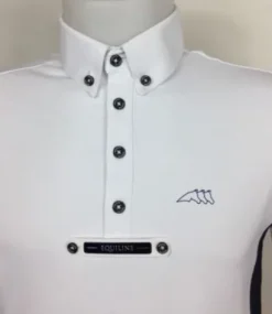 Polo de compétition homme GYM Homme Le Cavalier En Concours|L'Homme En Concours