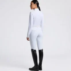 Best Polo de compétition plastron perforé CAD268 - - tissu tech Femme La Cavalière En Concours|La Femme En Concours