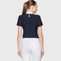 Clearance Polo de concours Apolline Premium FW25 - - Cristaux Swarovskis Femme La Cavalière En Concours|La Femme En Concours