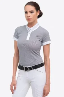 Online Polo de concours ASHY - - Élégance intemporelle Femme La Cavalière En Concours|La Femme En Concours